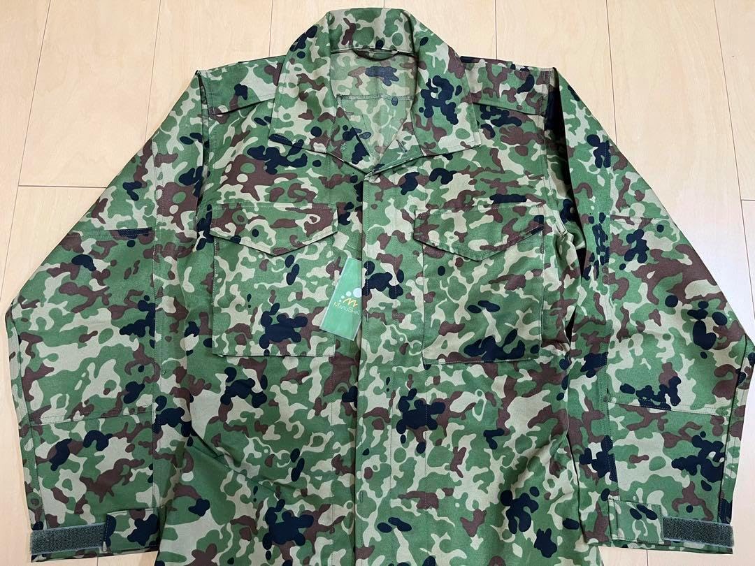 迷彩服 陸上自衛官 上下 ノンアイロン 迷彩戦闘服 4A 陸上自衛隊 ノン